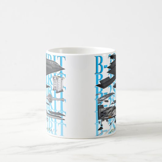 B2 Geist, Verstohlenheit Kaffeetasse (Mittel)