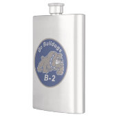 B2-Patchflasche Flachmann (Links)