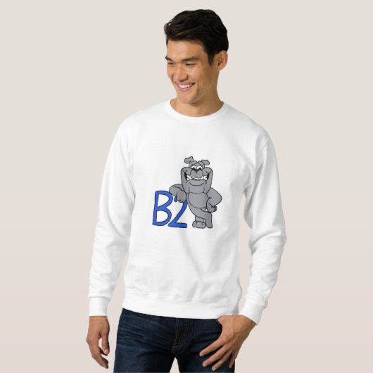 B2 Retropullover Sweatshirt (Vorne ganz)