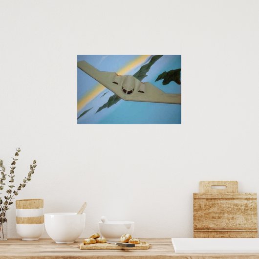 B2-Swhooosh Poster (Küche)