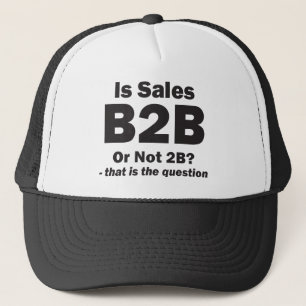 B2B oder nicht 2B? Truckerkappe