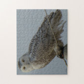 B38 Schneeeule Puzzle (Vertikal)