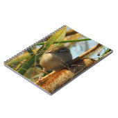 B3 Marsh Wren in Cattails Notizblock (Linke Seite)
