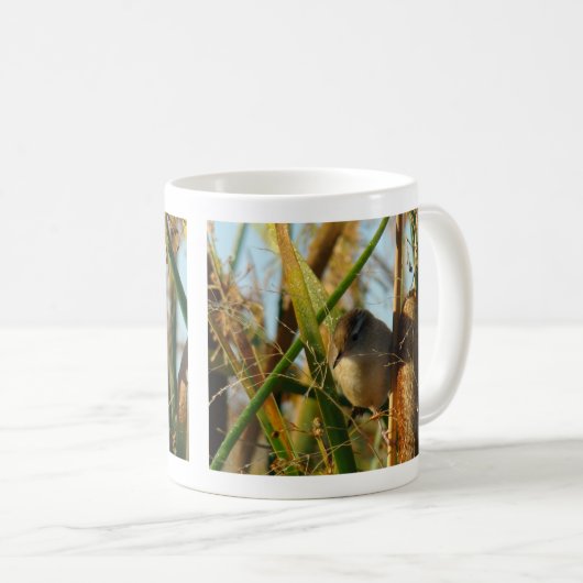 B3 Marsh Wren Kaffeetasse (VorderseiteRechts)
