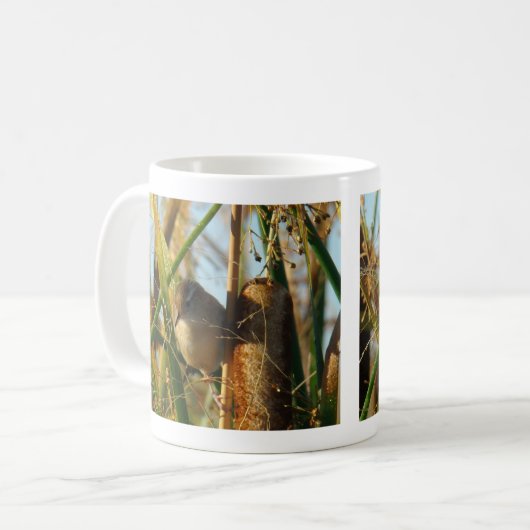 B3 Marsh Wren Kaffeetasse (Vorderseite Links)