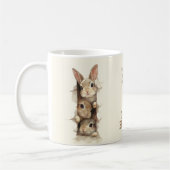 B3 Three Bunnies 3D Illusion  Kaffeetasse (Links)