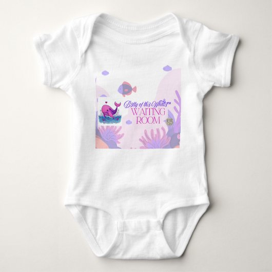 B3lly of th3 Whal3 Waiting Room baby bodysuit Baby Strampler (Vorderseite)