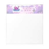 B3lly of th3 Whal3 Waiting Room notepad  Notizblock (Vorderseite)