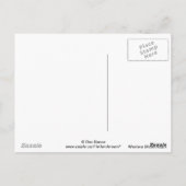 B42 Western Meadowlark Postkarte (Rückseite)