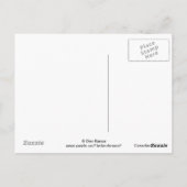 B46 Kanadagänse im Flug Postkarte (Rückseite)