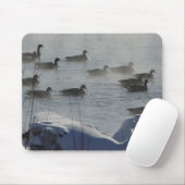 B49 Kanadische Gänse auf dem Frozen Mousepad (Mit Mouse)