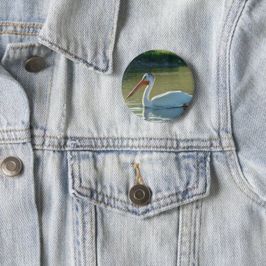 B4 White Pelican Button (Beispiel)