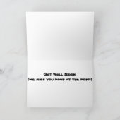 B4 White Pelican Karte (Innenseite)