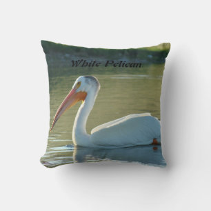 B4 White Pelican Kissen