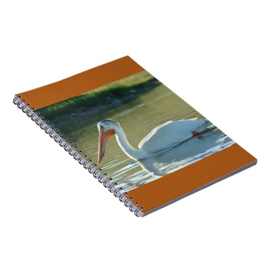 B4 White Pelican Notizblock (Rechte Seite)