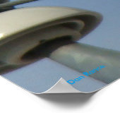 B50 Schneeauwl Poster (Ecke)