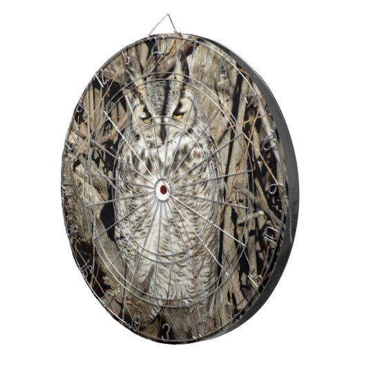 B51 Großes Hornhuhn Dartscheibe (Vorderseite rechts)