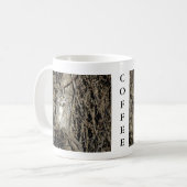 B51 Großes Hornhuhn Kaffeetasse (Vorderseite Links)