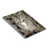 B51 Großes Hornhuhn Notizblock (Rechte Seite)