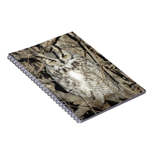 B51 Großes Hornhuhn Notizblock (Rechte Seite)