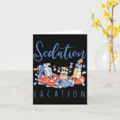 B52 Chill The Fourth Out Icu Nurse Benadryl Haldol Karte (Gelbe Blume)