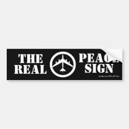 B52 Der Autoaufkleber des wahren Friedens
