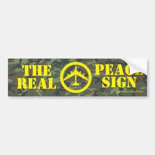 B52 Der Autoaufkleber des wahren Friedens (Vorne)