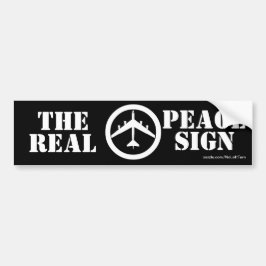 B52 Der Autoaufkleber des wahren Friedens