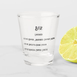 B52 Neuheit Schnapsglas