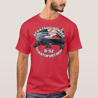 B52 Stratofestress Strategischer Bomber T-Shirt