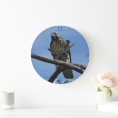B54 Swainson's Hawk Große Wanduhr (Zuhause)