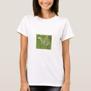B58 Kanadagans-Gössel im Gras T-Shirt