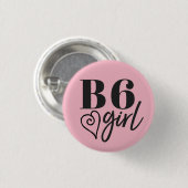 B6 Mädchen - Flair-Button Button (Vorne & Hinten)