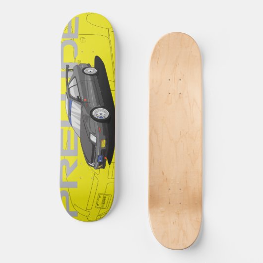 B6 Vorluftseildeck Skateboard (Vorderseite)