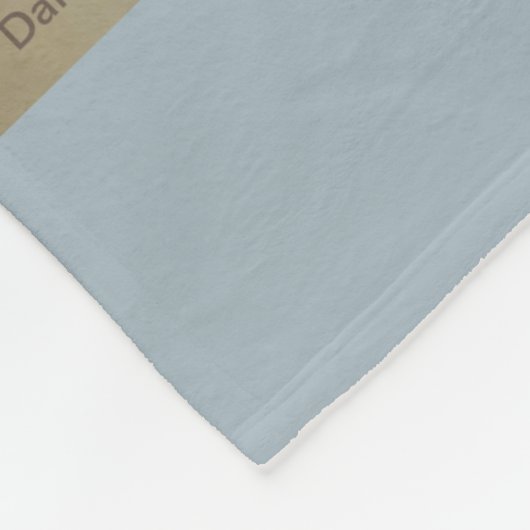 B6 Western Meadowlark Fleecedecke (Ecke)