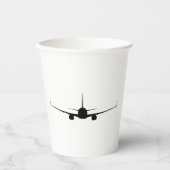 B737 Papierkaffee Pappbecher (Vorderseite)