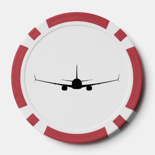 B737 Poker-Chips Pokerchips (Rückseite)