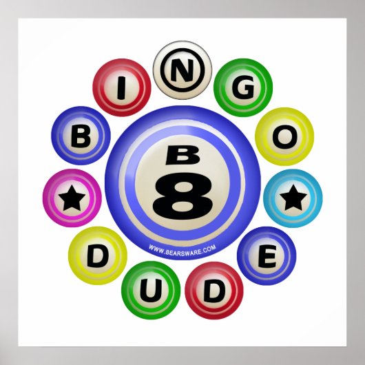 B8 Bingo Typ Poster (Vorne)