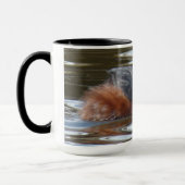 B8 Eared Grebe Courting Tasse (Links)