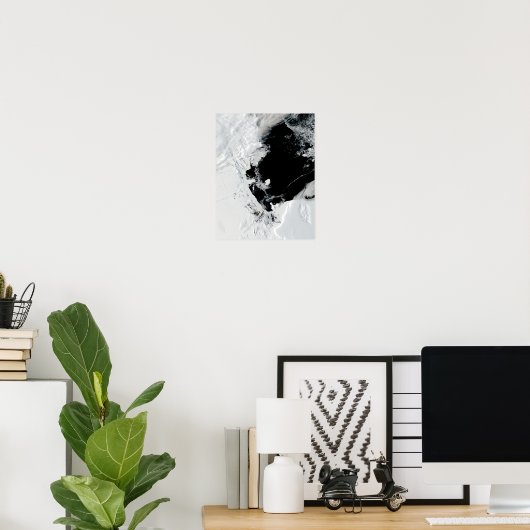 B-15J Eisberg im Rossmeer, Antarktis Poster (Heimbüro)