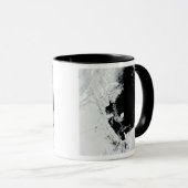 B-15J Eisberg im Rossmeer, Antarktis Tasse (VorderseiteRechts)