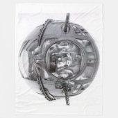 B-17 BALL TURRENT GUNNER FLEECEDECKE (Vorderseite)