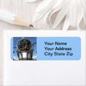 B-17 Bomber Nose Address Labels (Insitu)