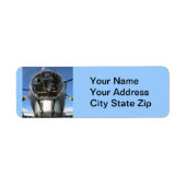 B-17 Bomber Nose Address Labels (Vorne)