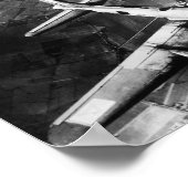 B-17 Bomber über Deutschland - 1943 Poster (Ecke)