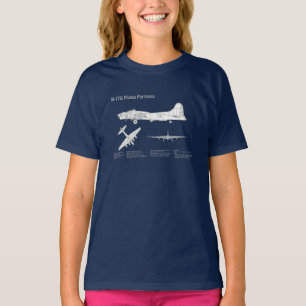B-17 Festung fliegen - Flugzeugkonzept ABD T-Shirt