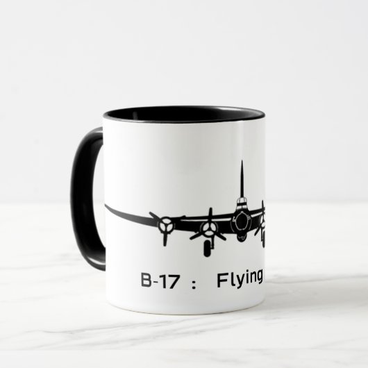 B-17 - Festung fliegen Tasse (Vorderseite Links)