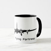 B-17 - Festung fliegen Tasse (VorderseiteRechts)