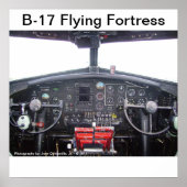 B-17 Festung Flying - Poster (Vorne)