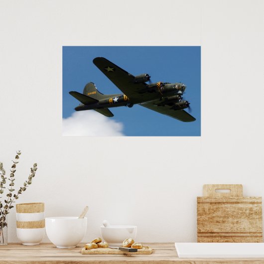 B-17 Festung Poster (Küche)